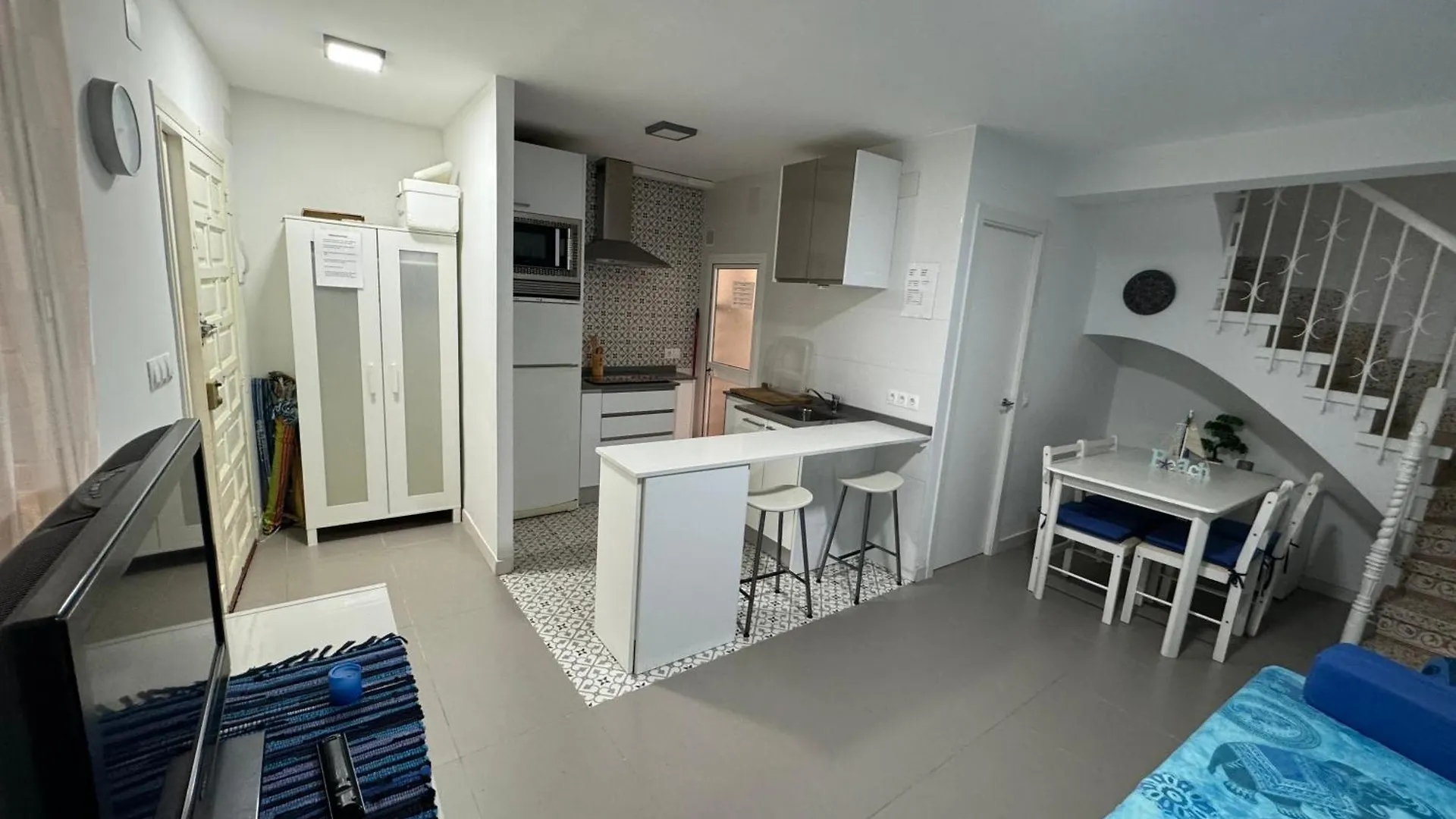 Malaga Beach, Pedregalejo Apt.4/6 2 Hab. شقة