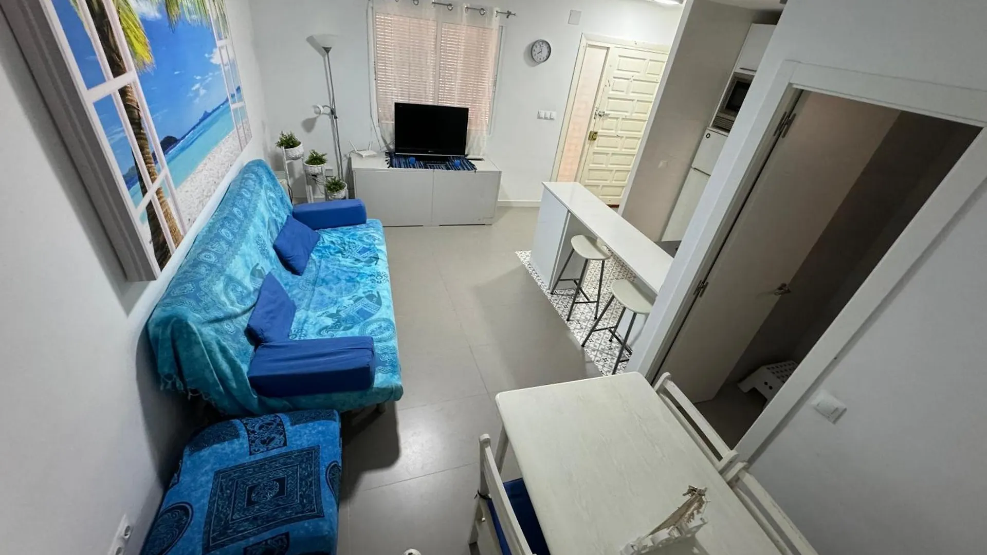 아파트 Malaga Beach, Pedregalejo Apt.4/6 2 Hab.