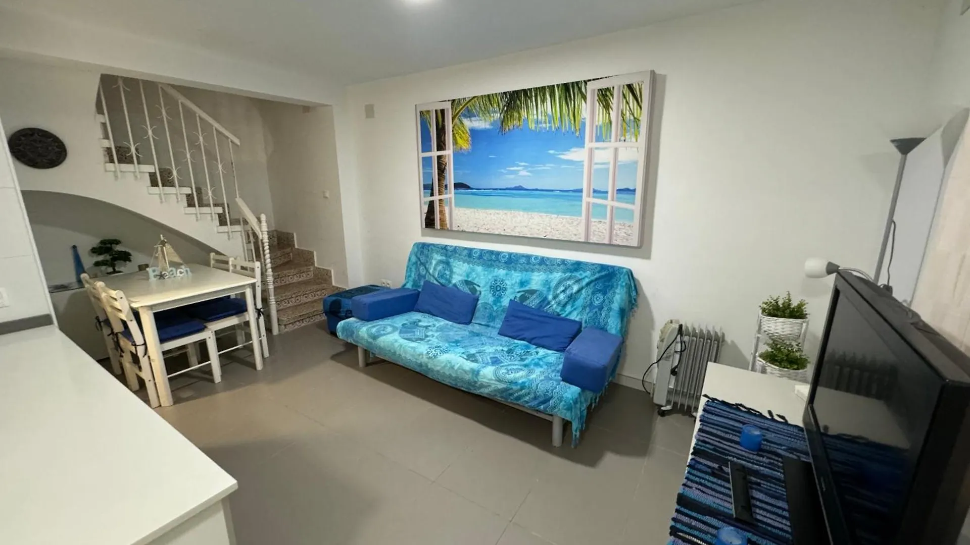 아파트 Malaga Beach, Pedregalejo Apt.4/6 2 Hab.