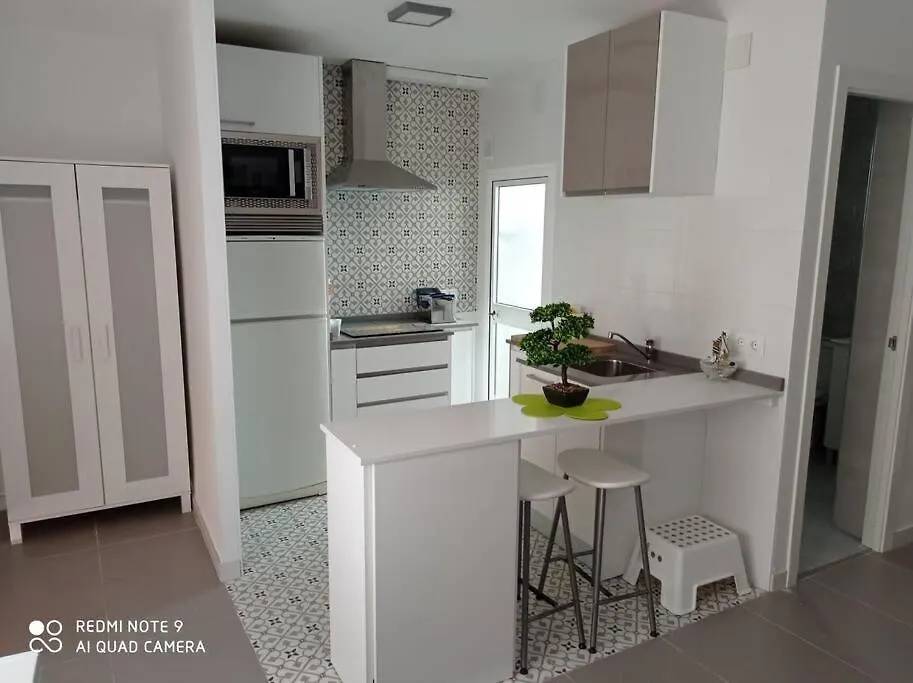 Malaga Beach, Pedregalejo Apt.4/6 2 Hab. 스페인